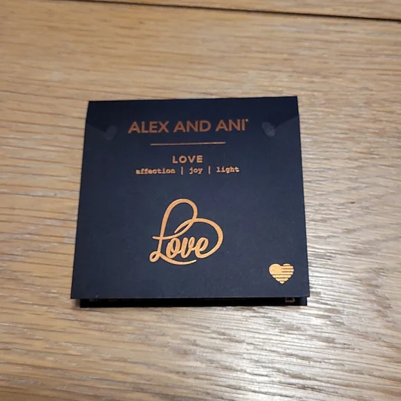Alex and Ani Love bracelet - Picture 3 of 5